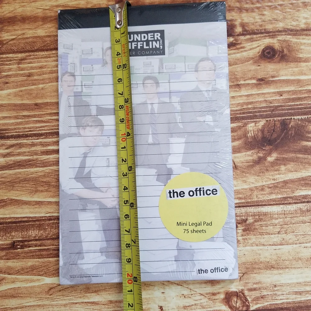 The Office Mini Notepad Legal Pad Magnetic Notepad Set NBC Universal Funny